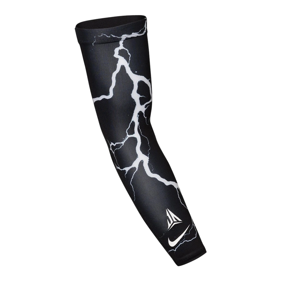 NIKE DRI-FIT SLEEVE J MORANT ARM SLEEVE 'BLACK/WHITE'
