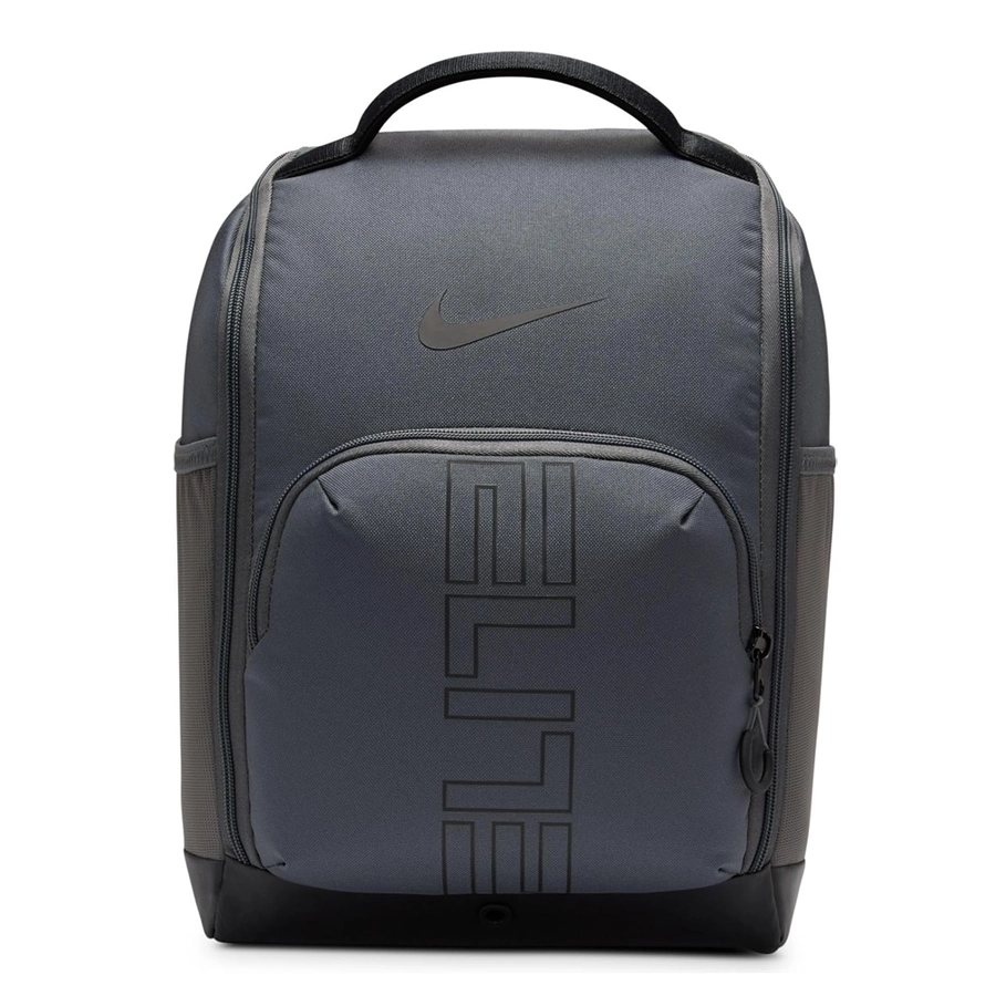 NIKE VARSITY ELITE BASKETBALL SHOE BAG (14L) 'GREY/BLACK'