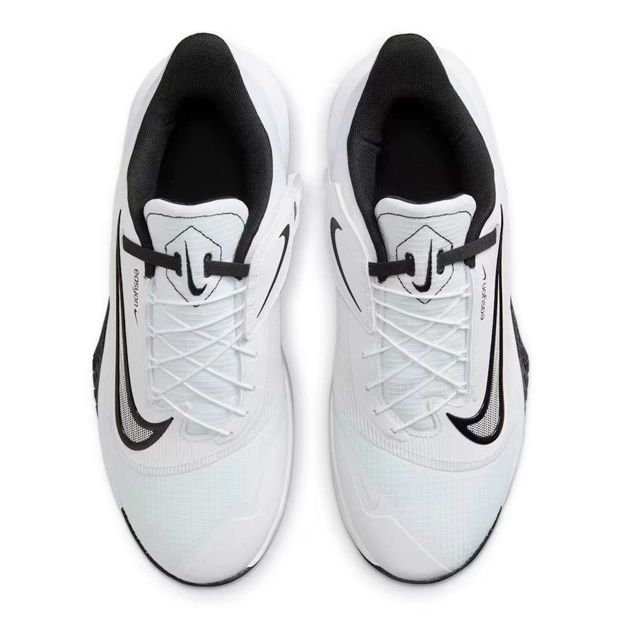 NIKE MEN'S PRECISION 7 EASYON BASKETBALL SHOES 'BLACK/WHITE'