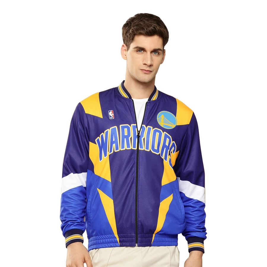 NBA GOLDEN STATE WARRIORS LIGHTWEIGHT JACKET 'MULTI-COLOR'