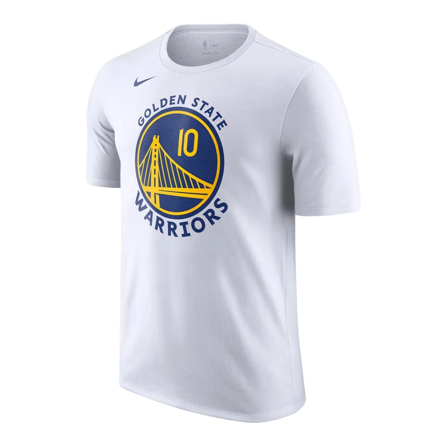 NIKE MENS NBA JIMMY BUTLER GOLDEN STATE WARRIORS  SHORT SLEEVE TSHIRT 'WHITE'