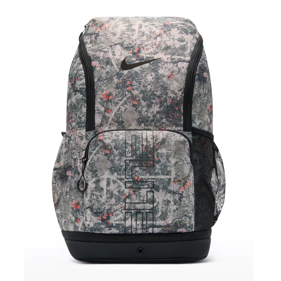 NIKE VARSITY ELITE PRINTED  BACKPACK (32L) 'CREAM/BLACK/GREY'