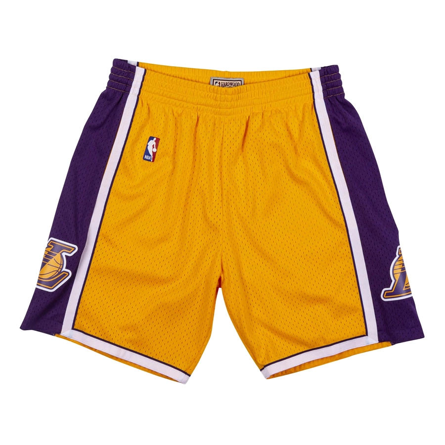 SWINGMAN SHORTS LOS ANGELES LAKERS 2009-10 'LIGHT GOLD/PURPLE'