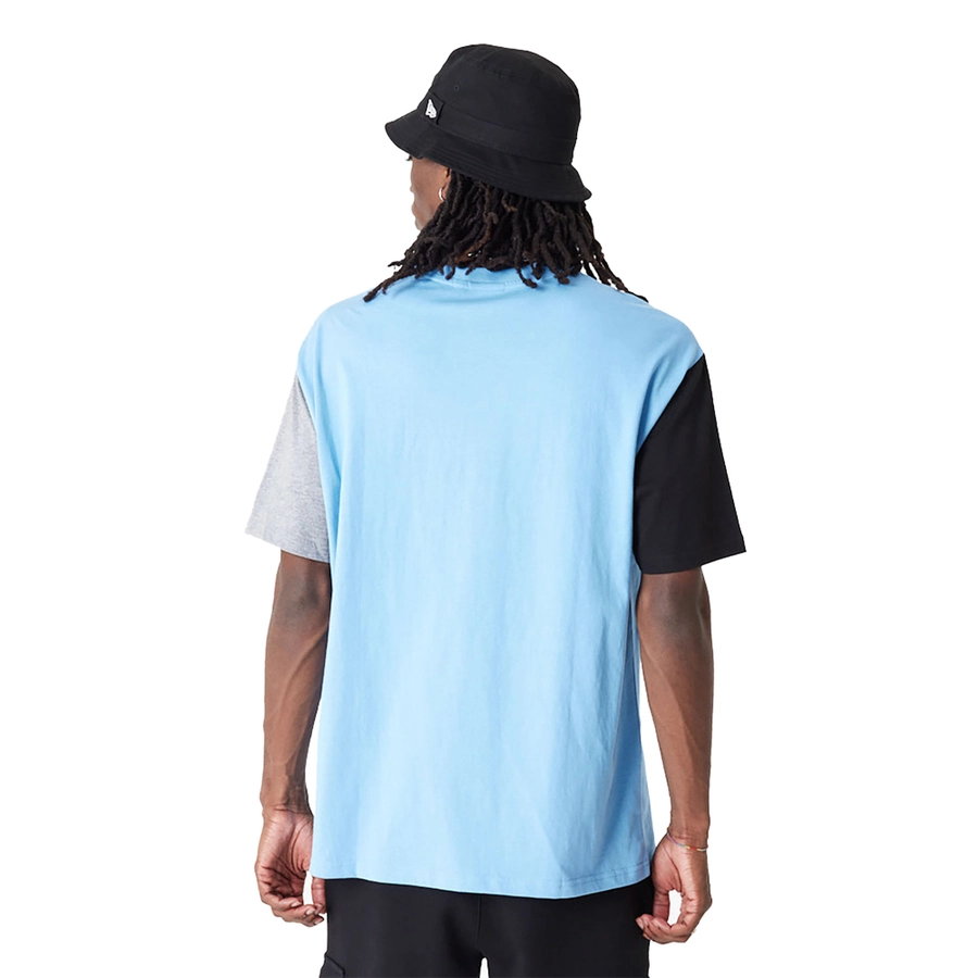 NEW ERA MEMPHIS GRIZZLIES NBA CUT SEW OVERSIZED T-SHIRT 'BLUE'