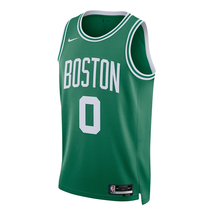 NIKE BOSTON CELTICS JAYSON TATUM DRI-FIT NBA SWINGMAN ICON EDITION JERSEY 'GREEN'
