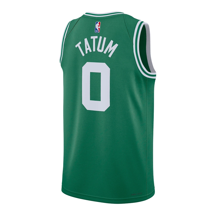NIKE BOSTON CELTICS JAYSON TATUM DRI-FIT NBA SWINGMAN ICON EDITION JERSEY 'GREEN'