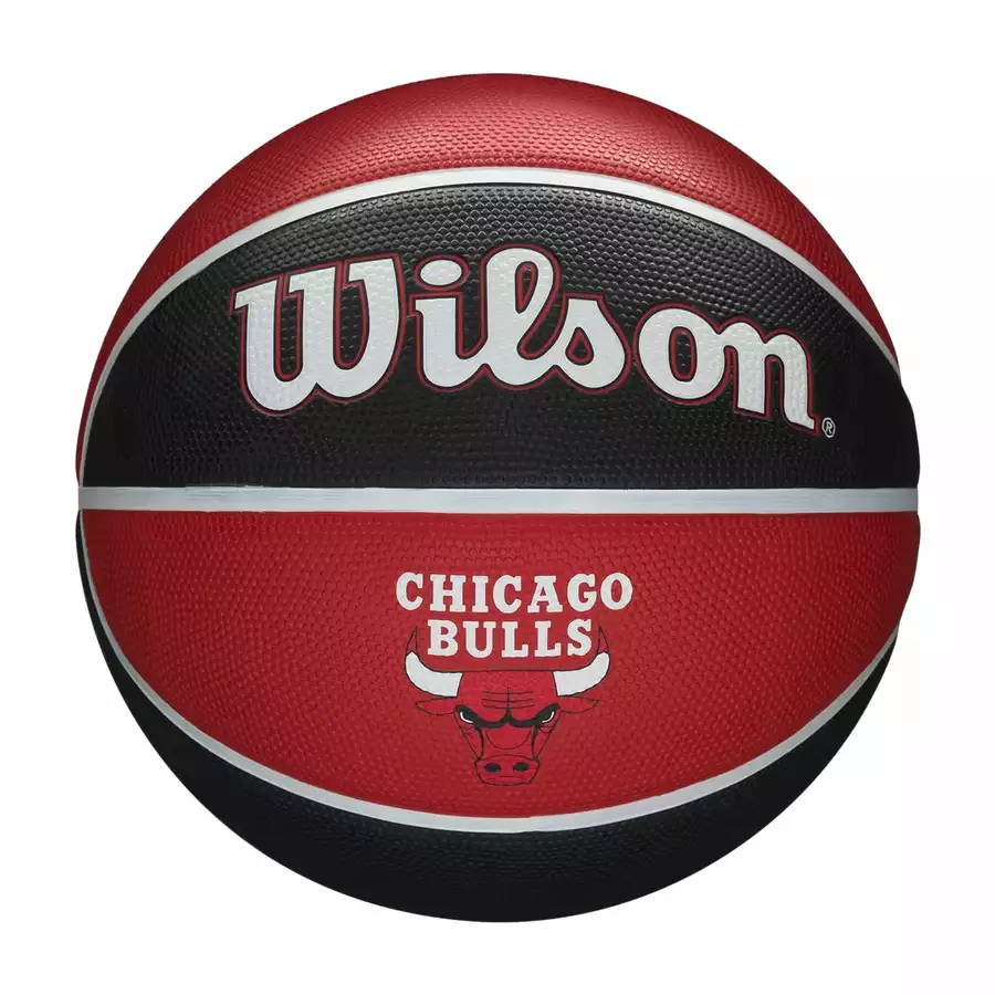 WILSON NBA TEAM TRIBUTE OUTDOOR BASKETBALL CHICAGO BULLS 'RED'