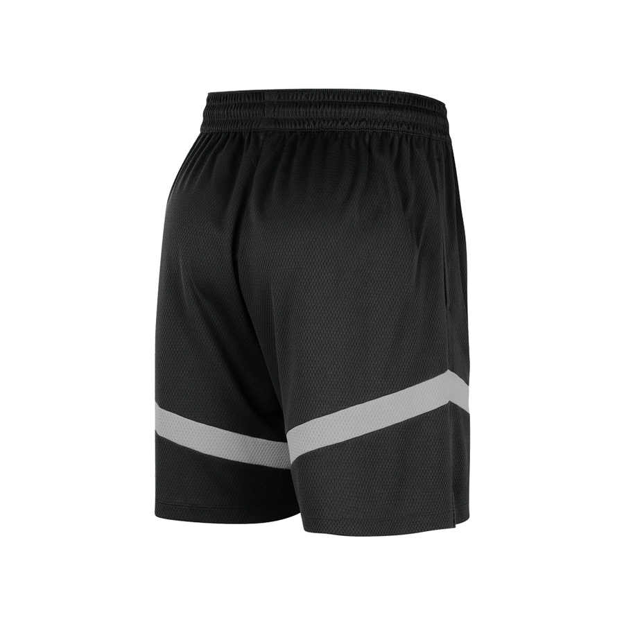 NIKE BROOKLYN NETS DRI-FIT NBA ICON+ PRACTICE SHORTS 'BLACK'