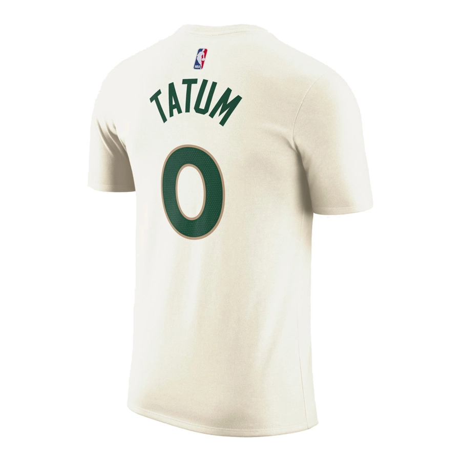 NIKE BOSTON CELTICS JAYSON TATUM CITY EDITION NBA T-SHIRT 'WHITE'