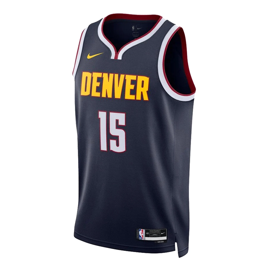 NIKE DENVER NUGGETS NIKOLA JOKIC DRI-FIT NBA SWINGMAN ICON EDITION 2022/23 JERSEY 'NAVY BLUE'