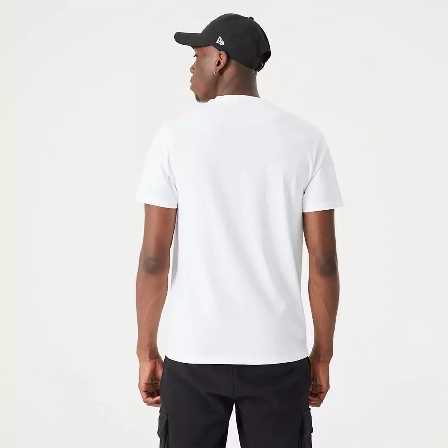 NEW ERA MILWAUKEE BUCKS NBA SCRIPT T-SHIRT 'WHITE'