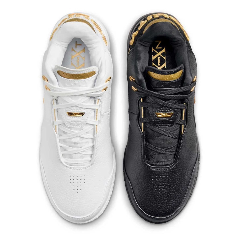 NIKE ZOOM LEBRON NXXT GEN AMPD EP 'EQUITY' 'MISMATCHED' BASKETBALL SHOES 'BLACK/WHITE'