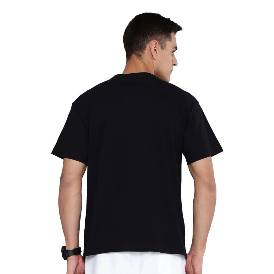 NBA LUKA DONCIC PRINTED OVERSIZED T-SHIRT 'BLACK'