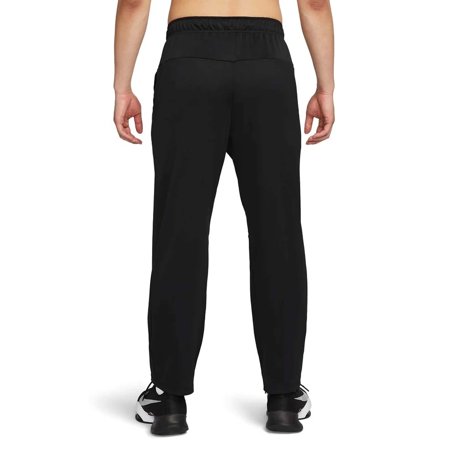 NIKE TOTALITY MEN'S DRI-FIT OPEN HEM VERSATILE TROUSERS 'BLACK'