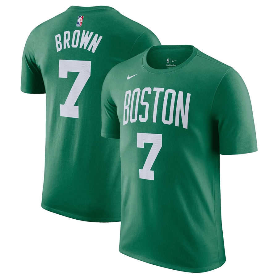 NIKE JAYLEN BROWN BOSTON CELTICS NBA T-SHIRT 'GREEN'