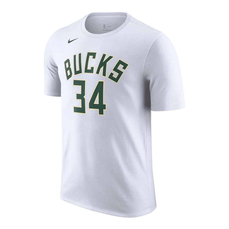 NIKE GIANNIS ANTETOKOUNMPO MILWAUKEE BUCKS NBA T-SHIRT 'WHITE'
