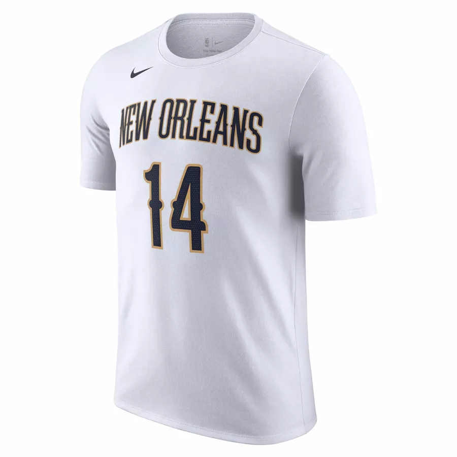 NIKE NEW ORLEANS PELICANS BRANDON INGRAM T-SHIRT 'WHITE'