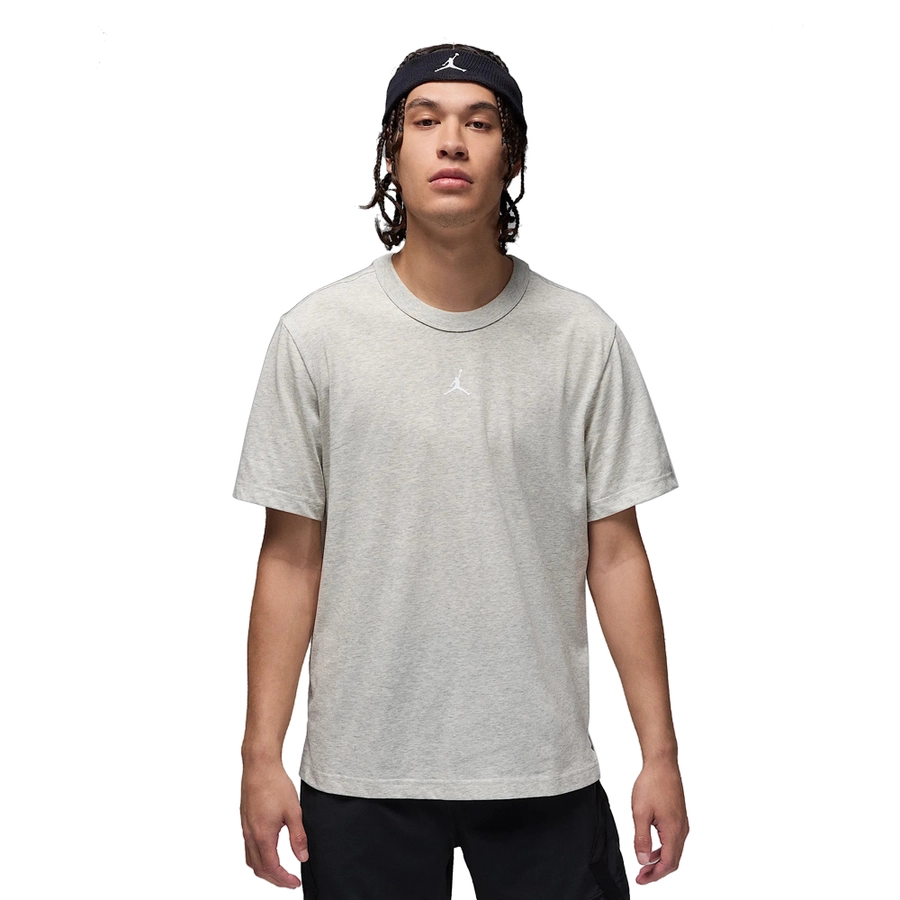 JORDAN SPORT DRI-FIT SHORT-SLEEVE T-SHIRT 'GREY HEATHER/WHITE'