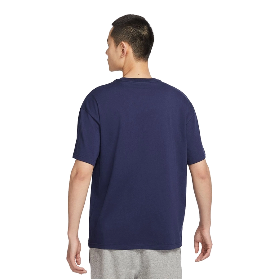 NIKE OFF COURT MAX90 T-SHIRT 'NAVY BLUE'