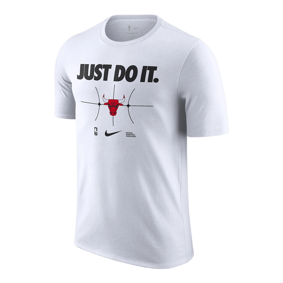 NIKE CHICAGO BULLS ESSENTIAL NBA T-SHIRT 'WHITE'