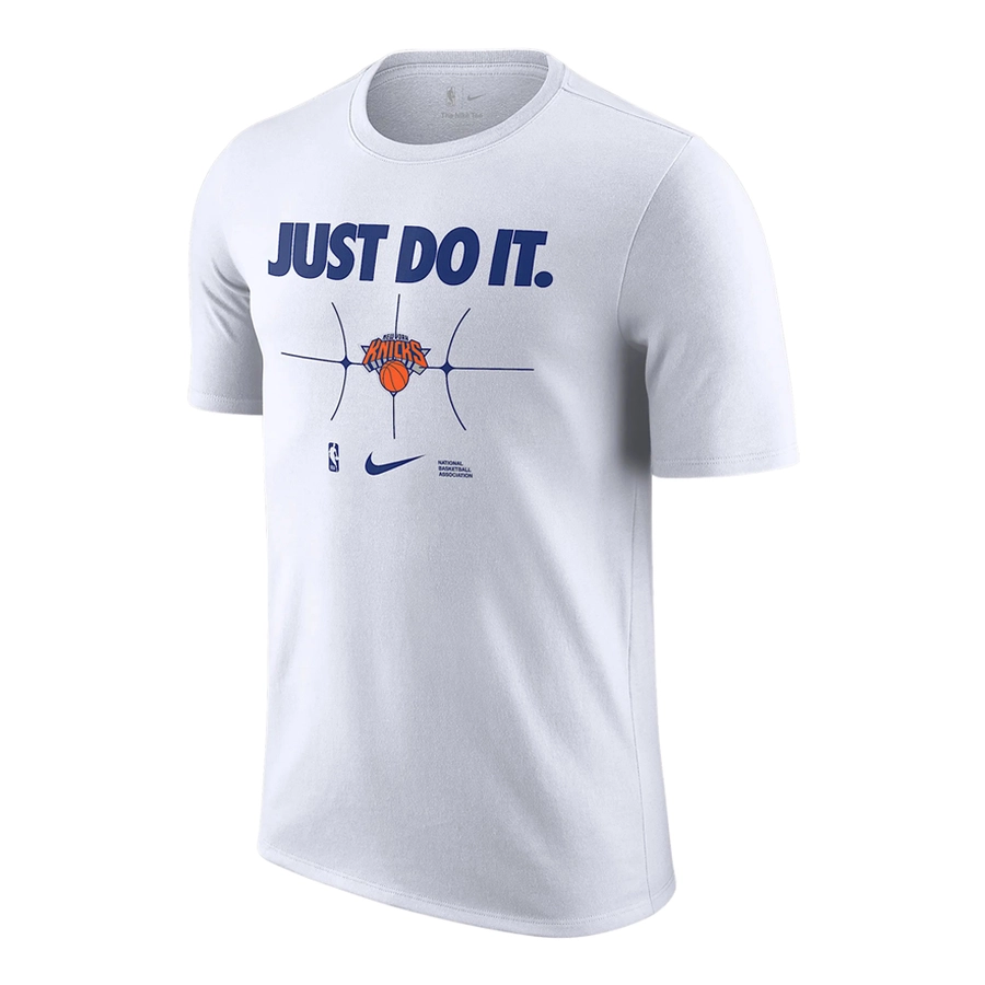 NIKE NEW YORK KNICKS ESSENTIAL NBA T-SHIRT 'WHITE'