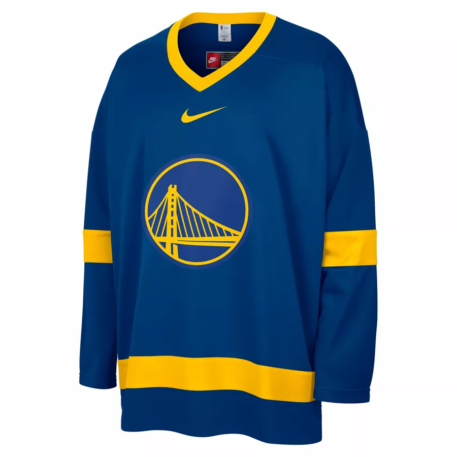 NIKE GOLDEN STATE WARRIORS HOCKEY JERSEY 'RUSH BLUE'