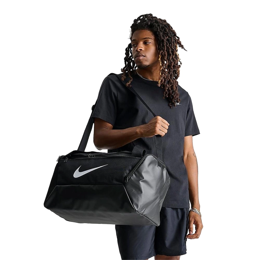 NIKE BRASILIA TRAINING DUFFEL BAG SMALL 41 LITRES 'BLACK'