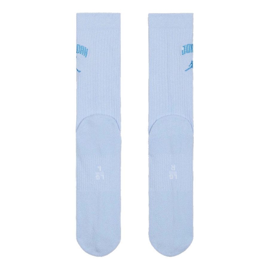 JORDAN EVERYDAY CREW SOCKS (1 PAIR) 'HYDROGEN BLUE/LEGEND BLUE'