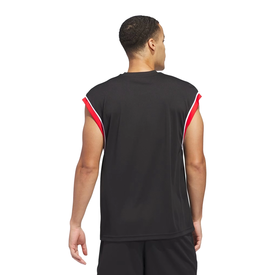ADIDAS BASKETBALL ALL-WORLD SLEEVELESS TANK TOP 'BLACK'